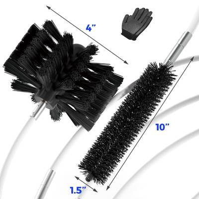Dryer Vent Cleaning Brush - 10 ft Standalone