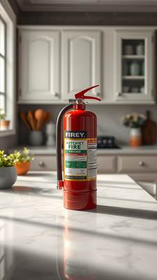 Kitchen Fire Extinguisher - Compact