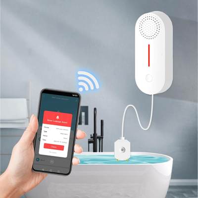 Smart Water Leak Detectors - 2-Pack